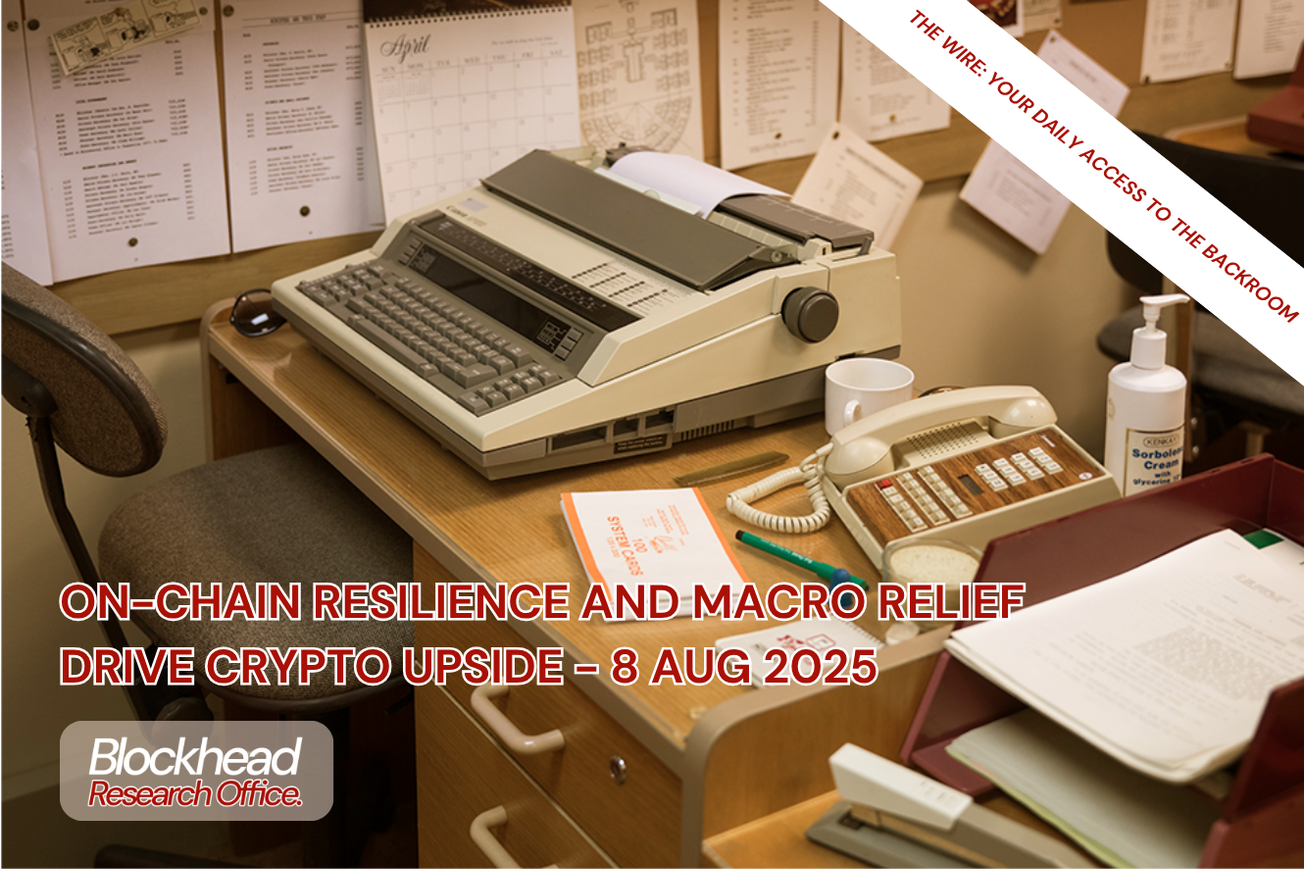 On-Chain Resilience, Macro Relief Drive Crypto Upside