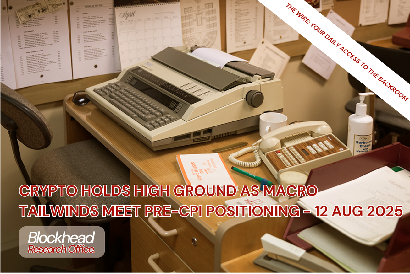 Crypto Holds High Ground as Macro Tailwinds Meet Pre-CPI Positioning