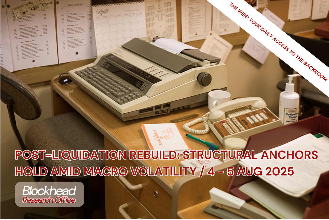 Post-Liquidation Rebuild: Structural Anchors Hold Amid Macro Volatility