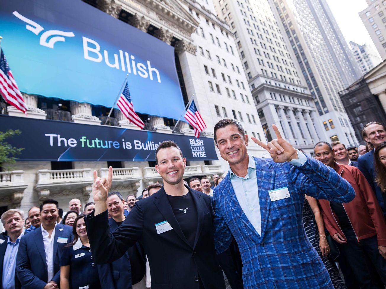 Bullish Surges 83% in Trading Debut After $1.1 Billion IPO