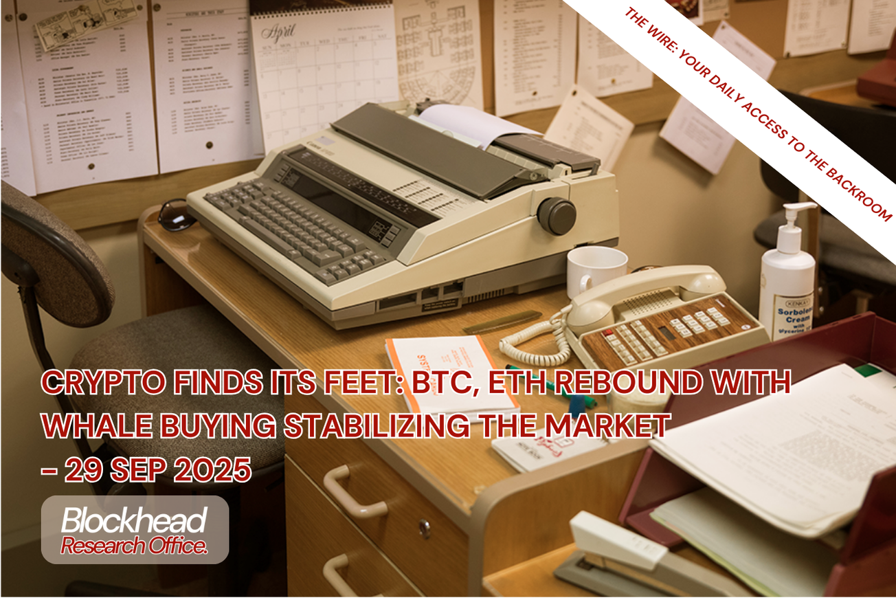 Crypto Finds Its Feet: BTC, ETH Rebound With Whale Buying Stabilizing the Market