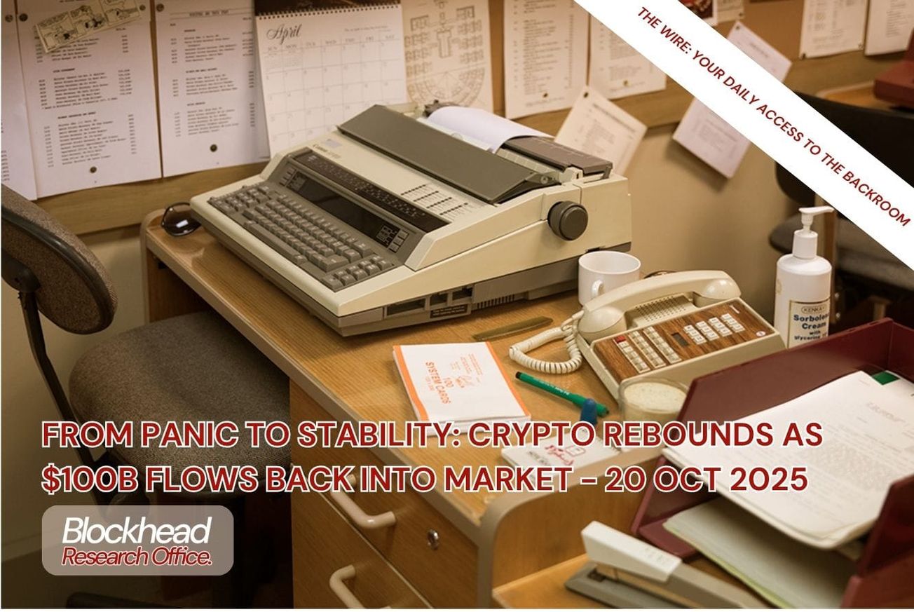 From Panic to Stability: Crypto Rebounds as $100 Billion Flows Back Into Market