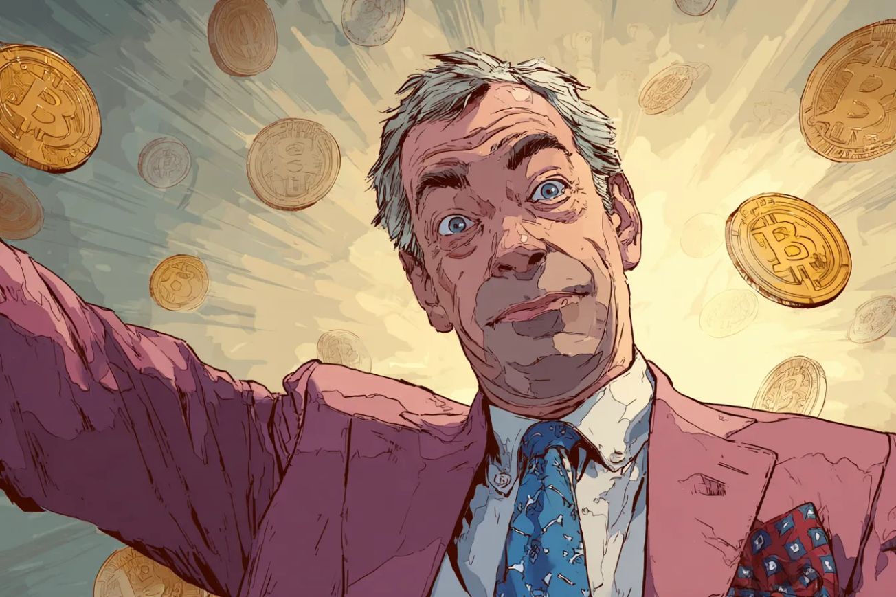 Nigel Farage Courts UK Crypto Industry with Trump-Style Pitch for Bitcoin Reserve