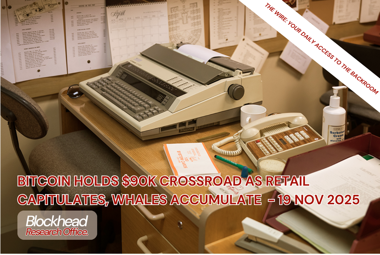 Bitcoin Holds $90K Crossroad as Retail Capitulates, Whales Accumulate