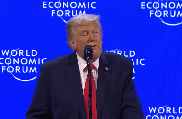 Trump's Headlines on Swiss Alps Boost Bitcoin