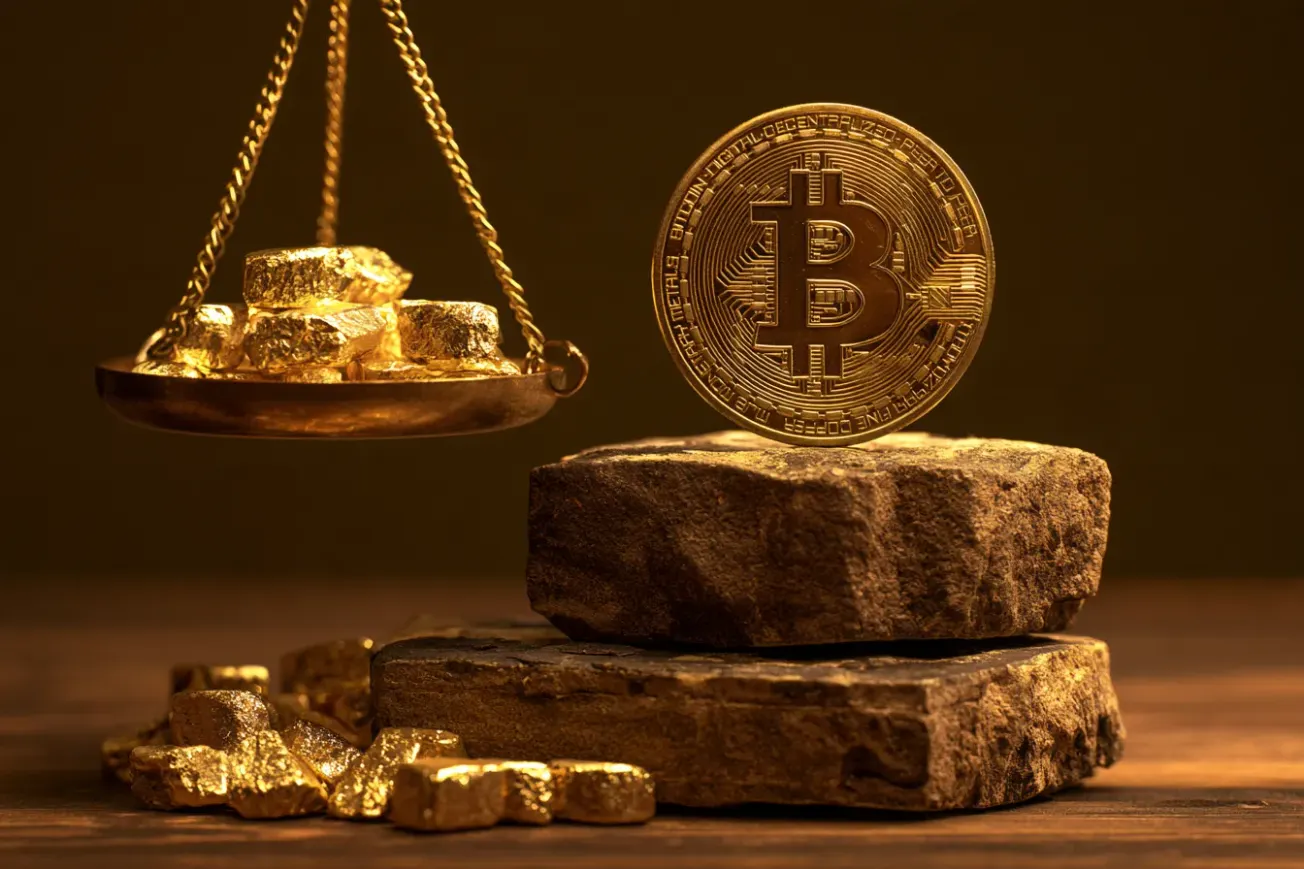 Bitcoin Nears 20 Ounces of Gold as Rate Hike Cycle Tests Both Assets