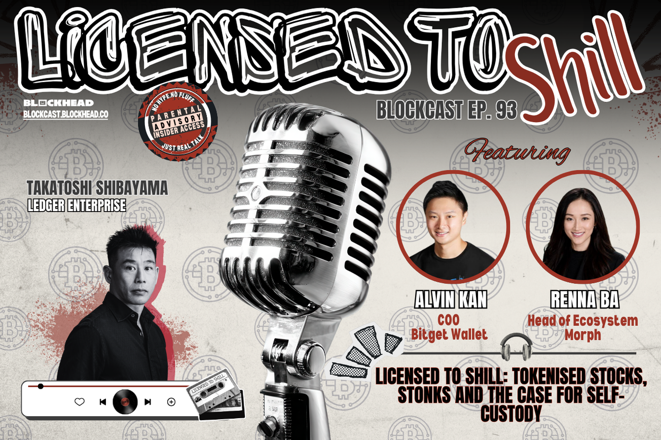 Licensed to Shill: Tokenised Stocks, Stonks and the Case for Self-Custody |