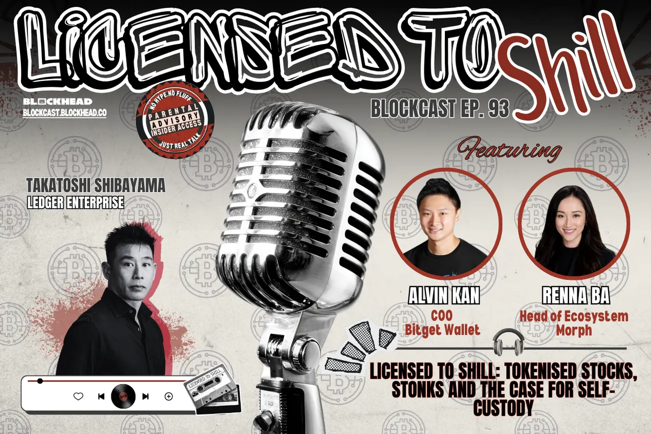 Licensed to Shill: Tokenised Stocks, Stonks and the Case for Self-Custody |