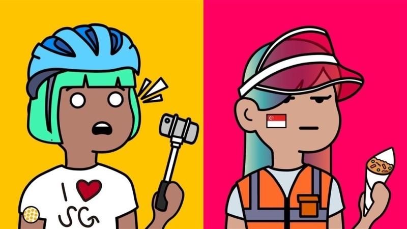 YPs, Makciks Feature in Singapore-Focused NFT Collection for National Day