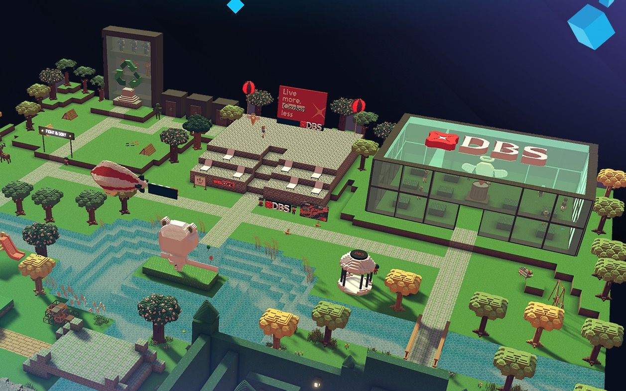 DBS Bank Makes Metaverse Push on The Sandbox