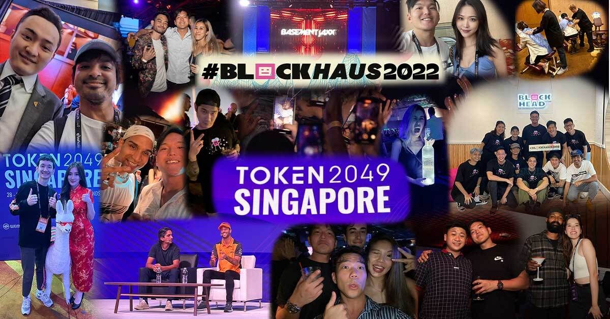 Token2049 (& Blockhaus) Shines at Singapore’s Wild Crypto F1 Week