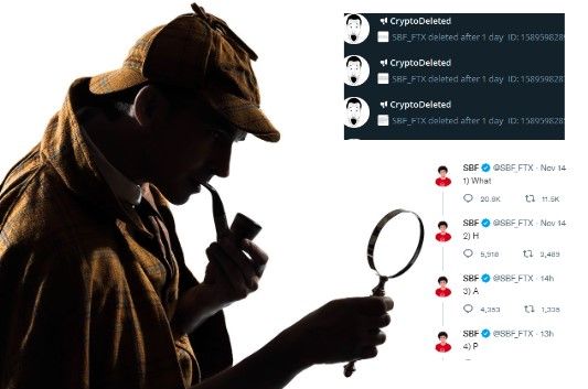 SBF Tweeting Cryptically Spawns Bizarrely Inaccurate Twitter Sherlocks