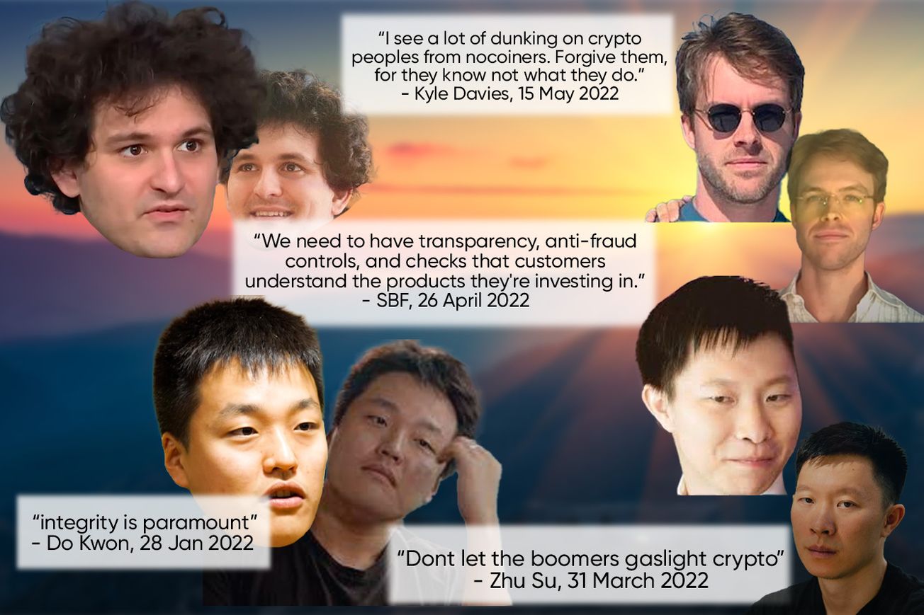 2022’s Most Insightful Crypto Quotes That Epically Backfired