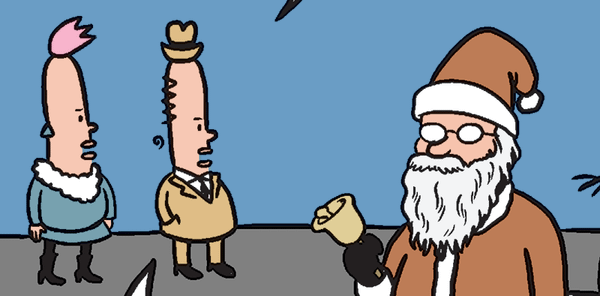 Mr. and Mrs. P's Holiday Stroll