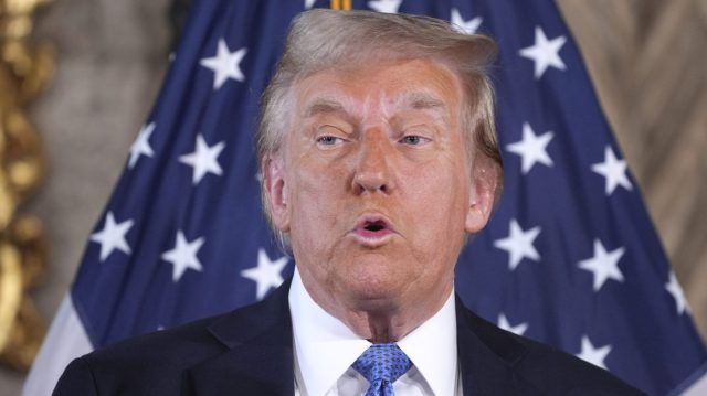 Portrait of Donald Trump