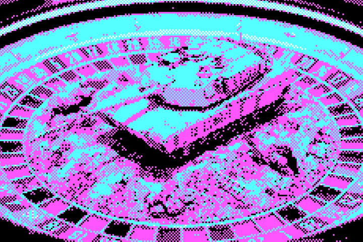 Een tank in een roulette-spel.