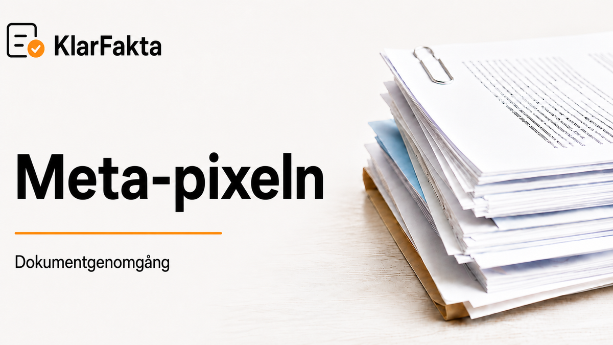 När Meta-pixeln blev ett tillsynsärende