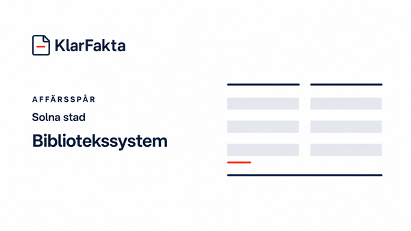 Solna stad – bibliotekssystem