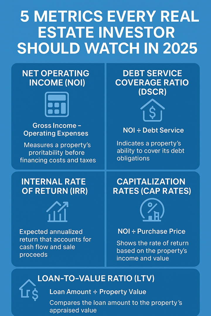 5 Metrics Every Real Estate Investor Should Watch in 2025