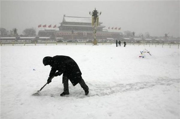 Cold Christmas in Beijing