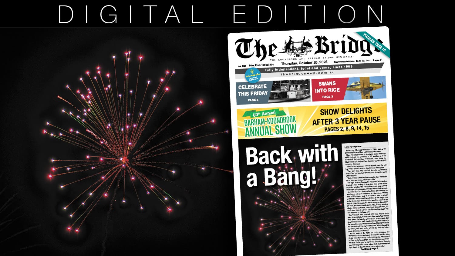 Thursday, October 26, 2023