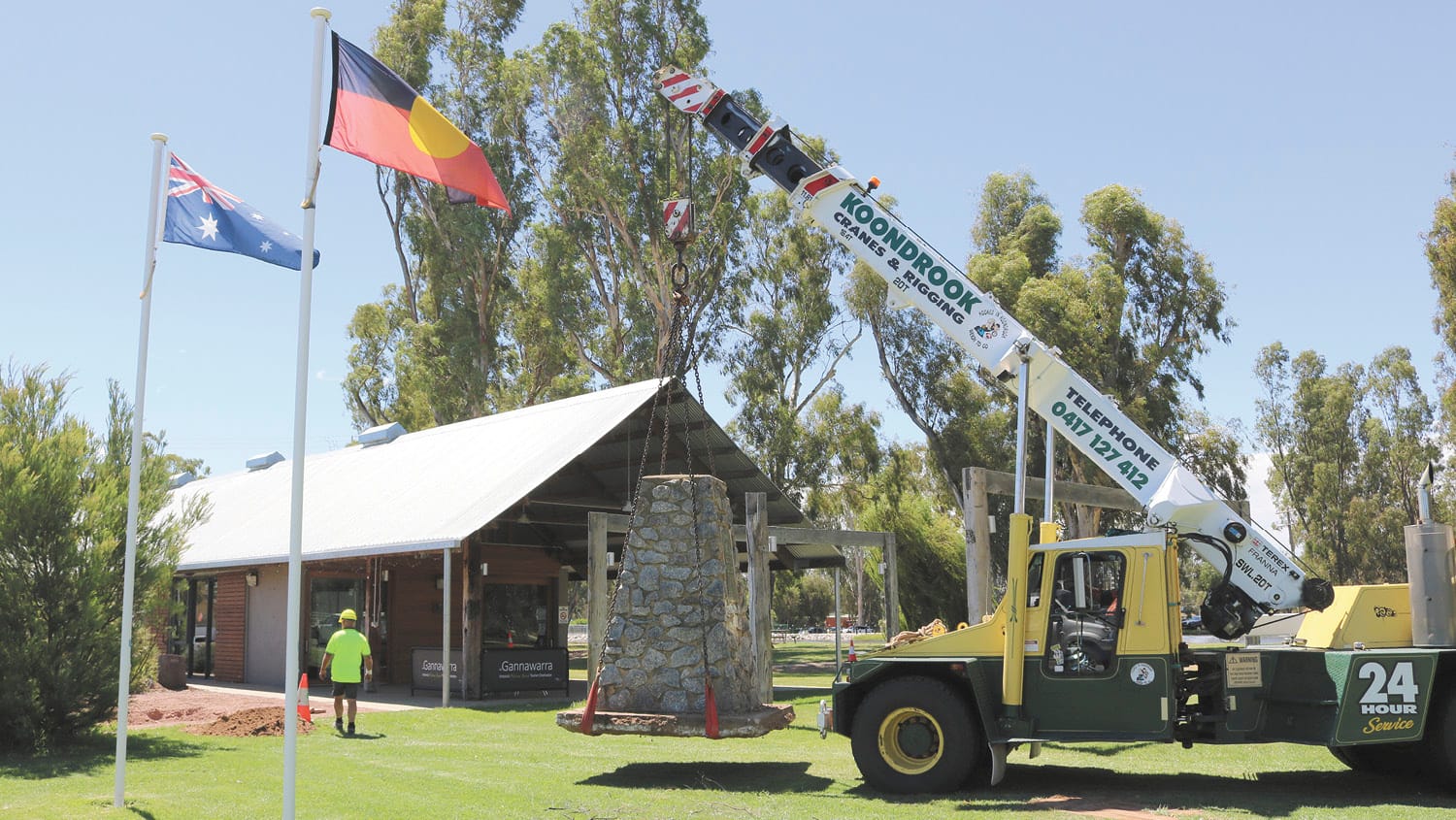 Major Mitchell Moves Camp