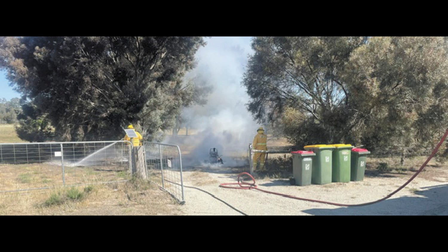Timely Reminder After Mower Fire