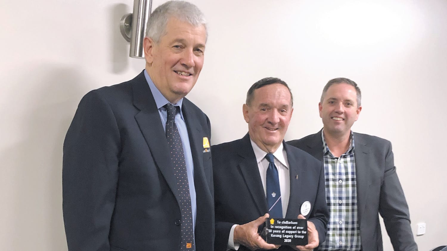 cluBarham Recognised for 50 Years of Supporting Legacy