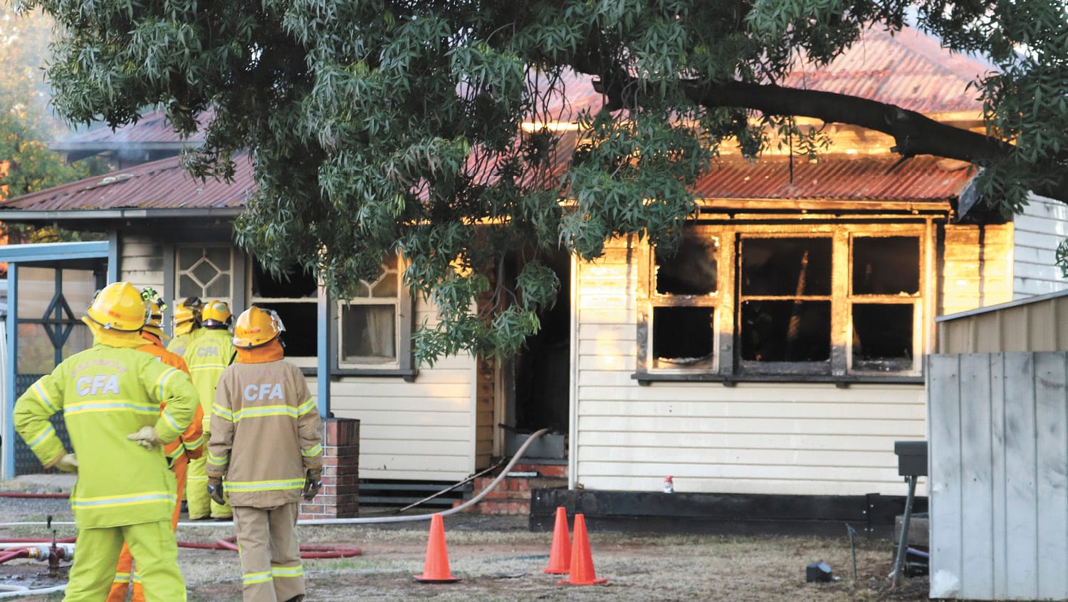 House Damaged