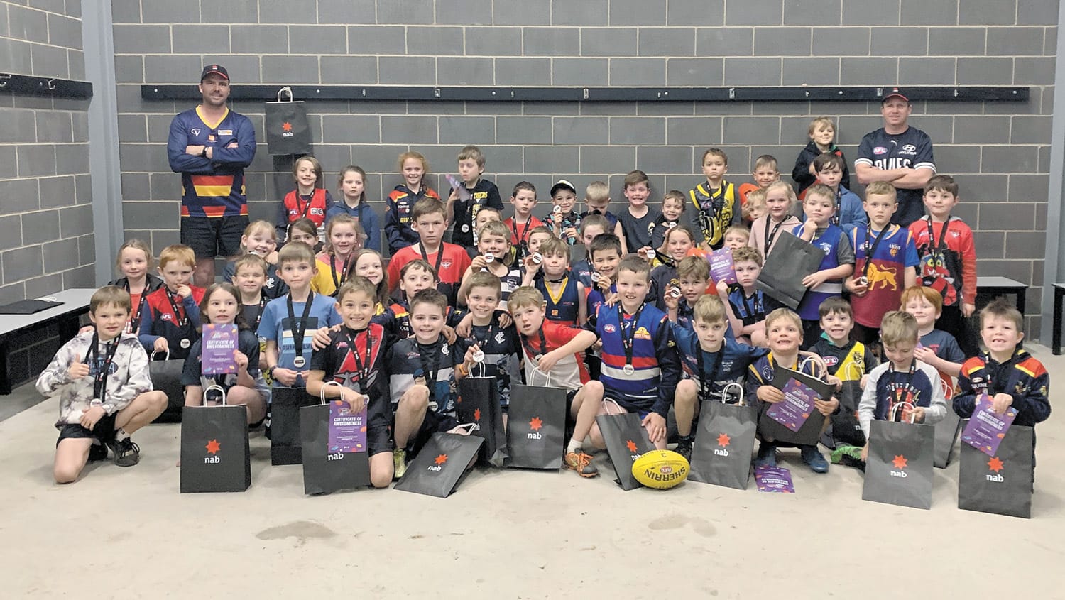 Auskick Continues in Leaps and Bounds