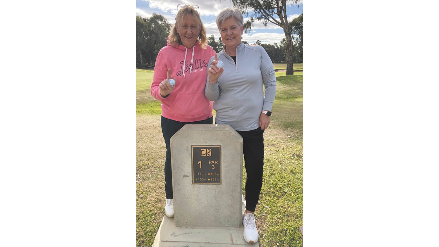 A hole in one by two