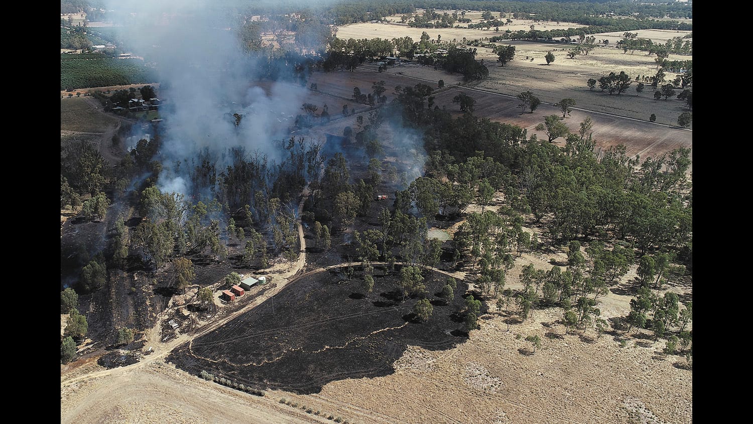 Fire Crews Stop Blaze