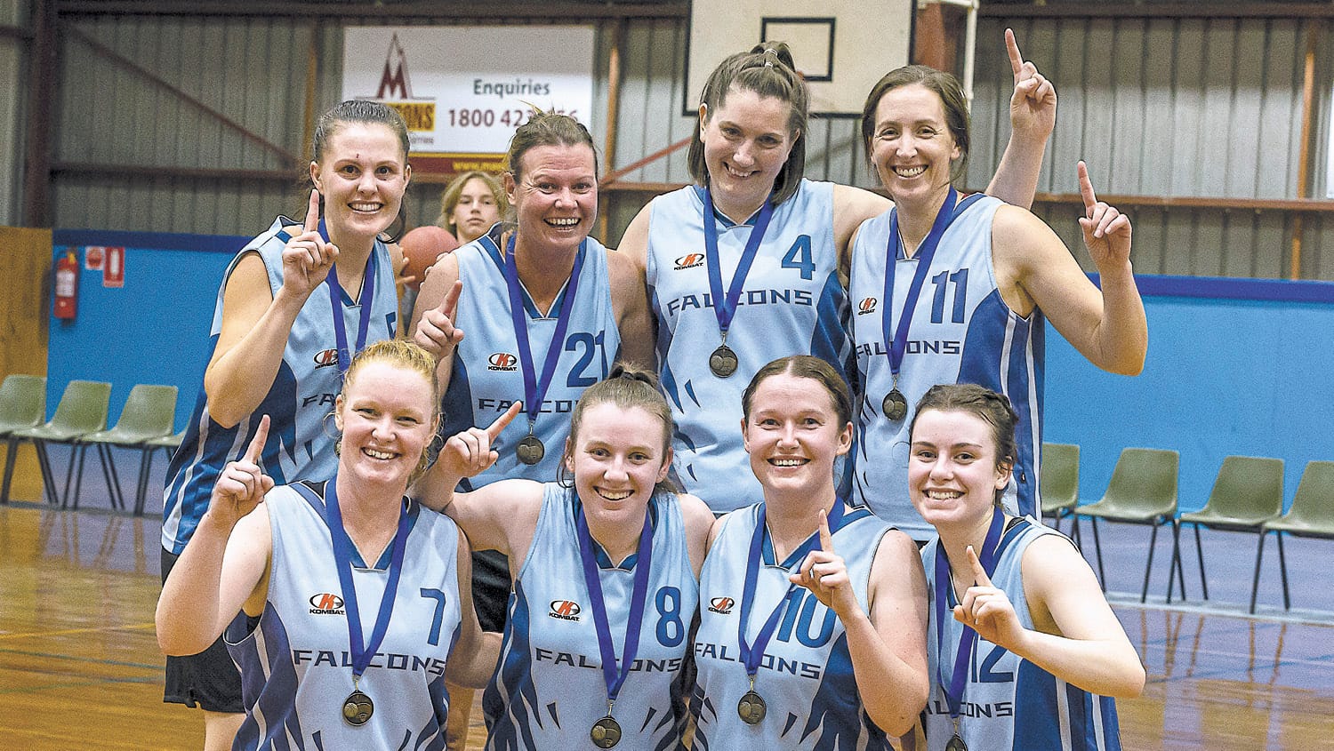 Women’s Falcons Fly High