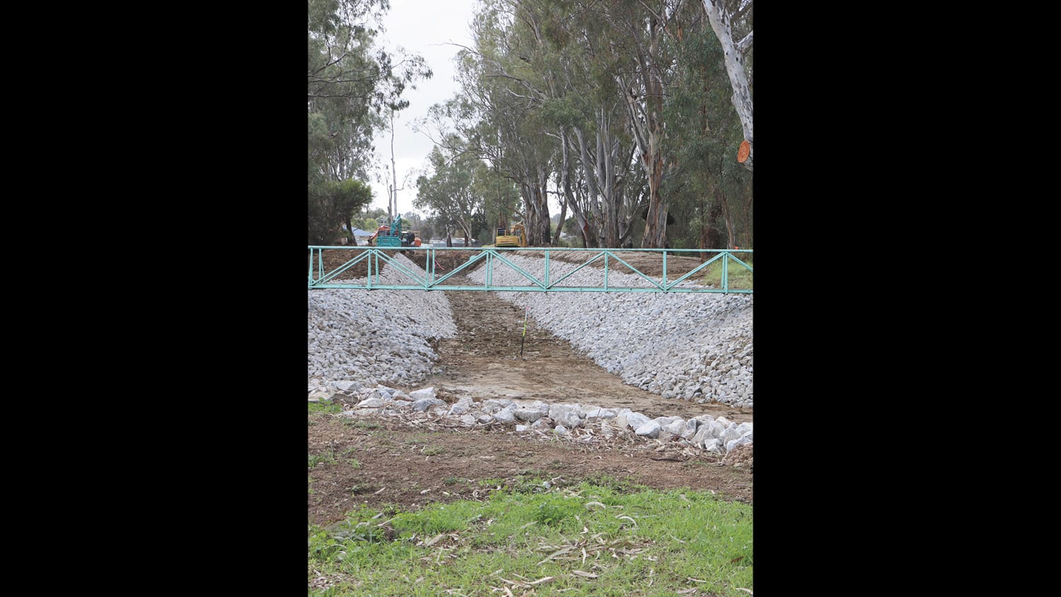 Channel Works Almost Finished