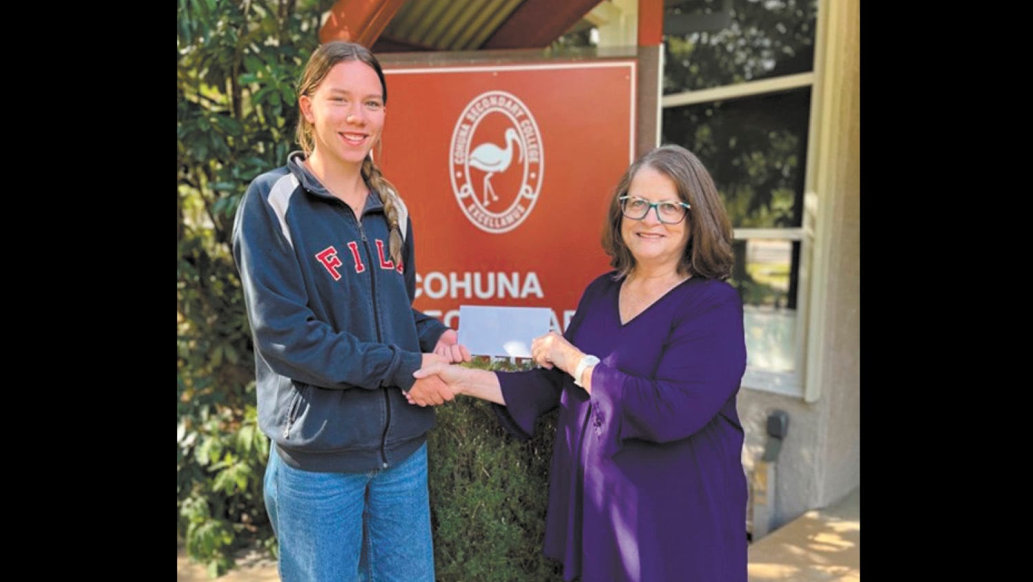Cohuna Secondary College 2024 Dux is off to Officer training