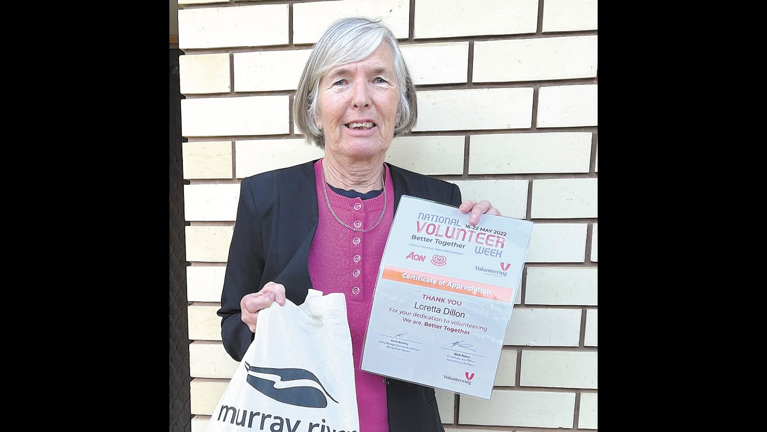 Loretta’s 27+ Year Recognition