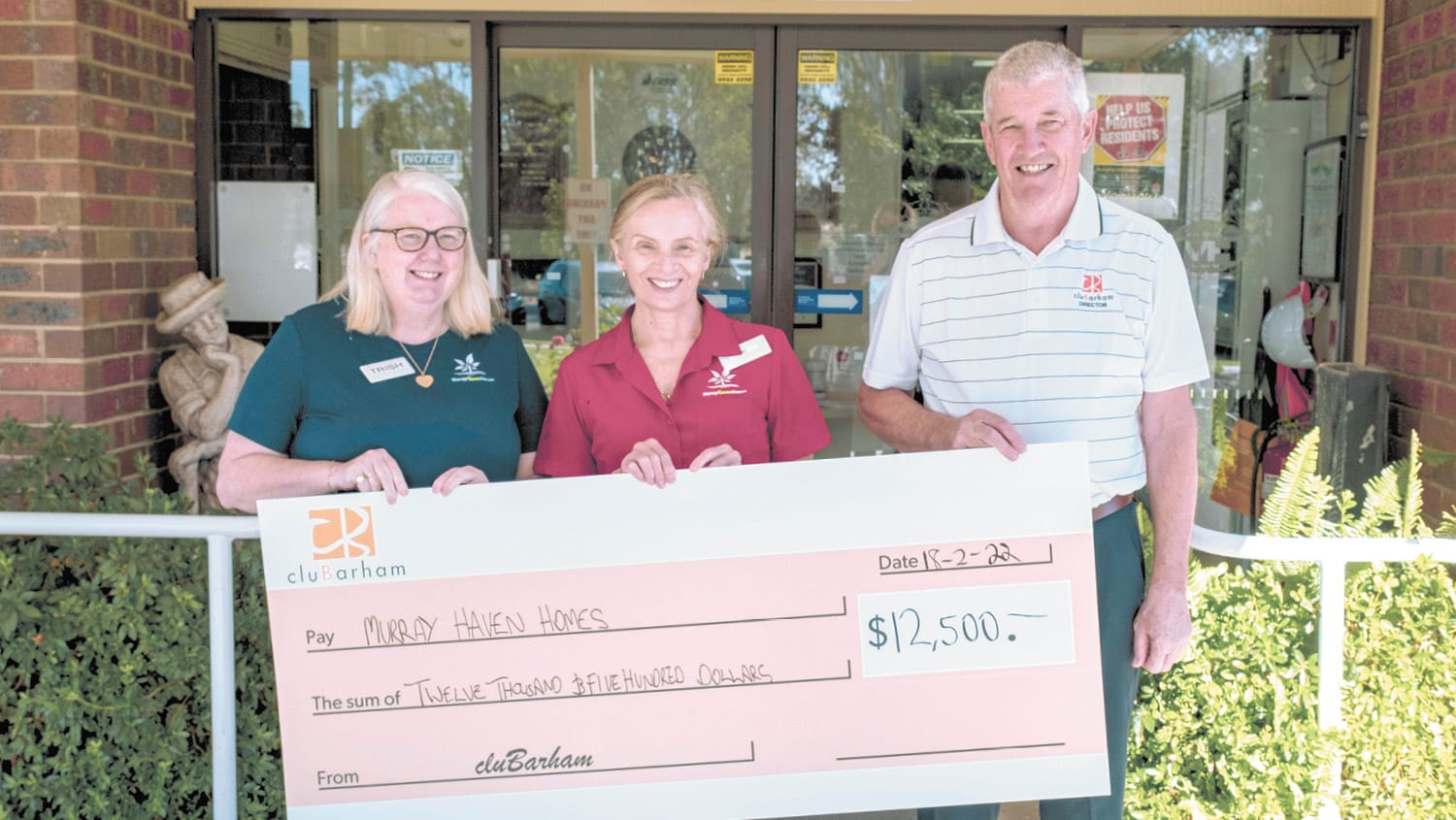 Murray Haven Donation