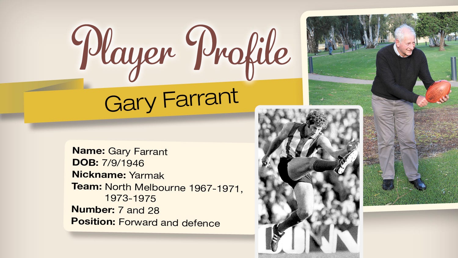 Player Profile - Gary Farrant