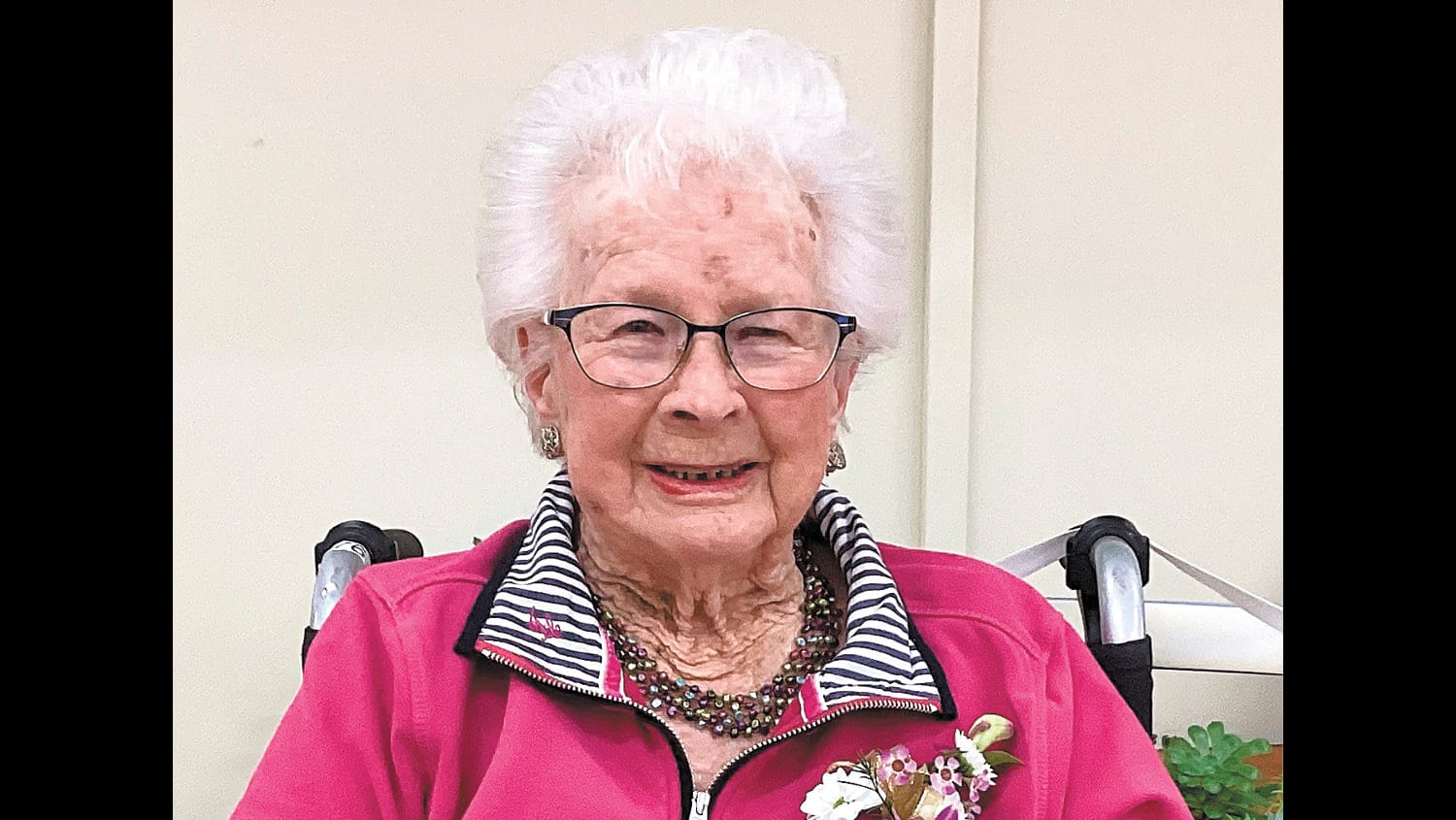 “Gratitude is happiness,” says 104-year-old Hazel