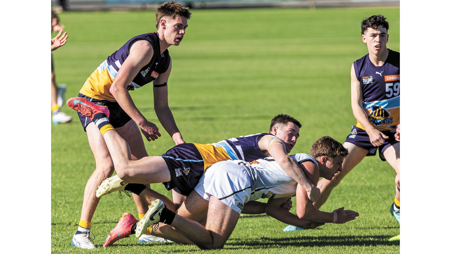 Raiders Youth Represent the Pioneers