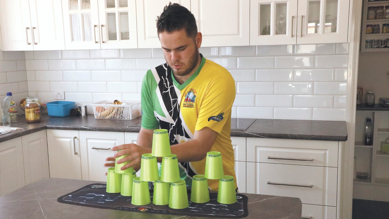Guinness World Record Cup Stacking
