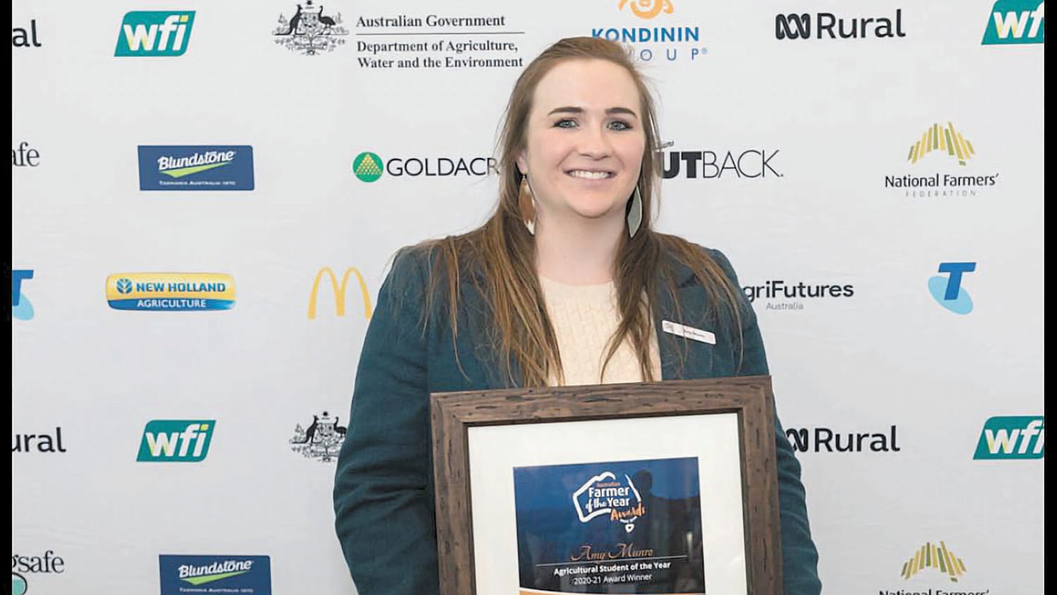 Student of the year for Amy