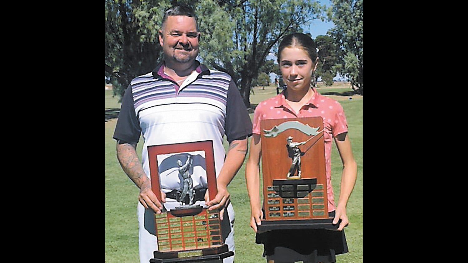 Tatt and Spitty take top titles at the 50th Golfanza