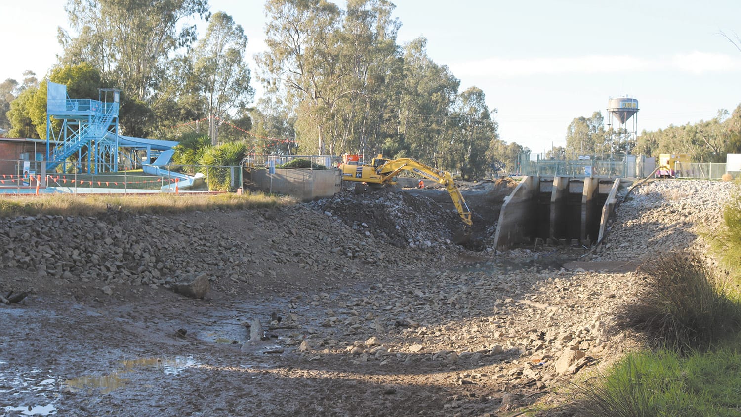 Gunbower Creek Lowering Reminder