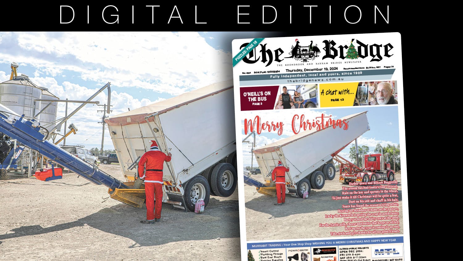 Thursday, December 19, 2024