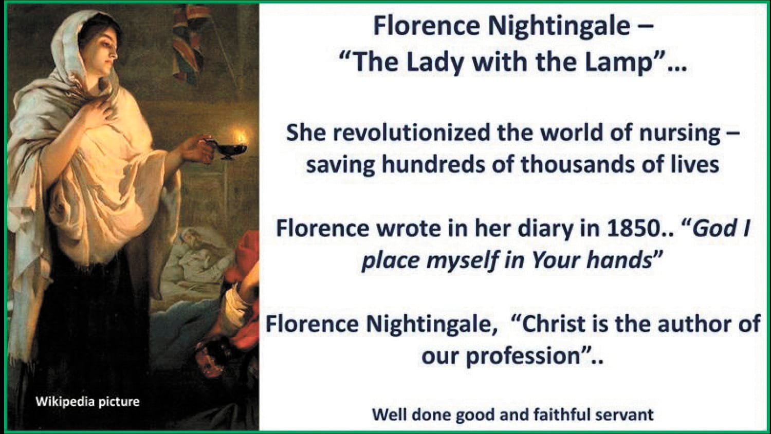 The Lady with the Lamp
