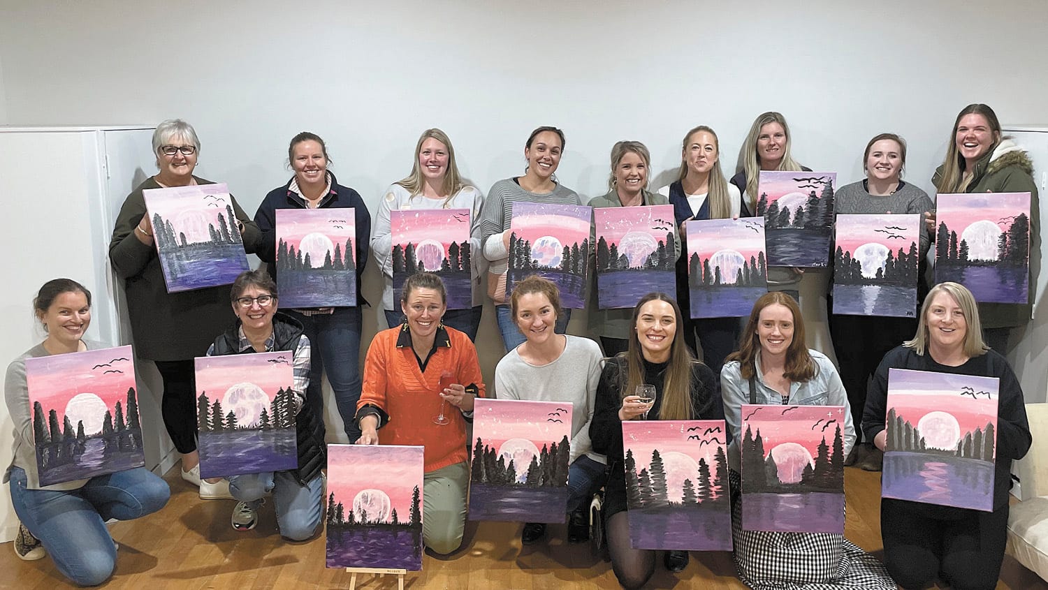 Paint and Bubbles Therapy at Wakool