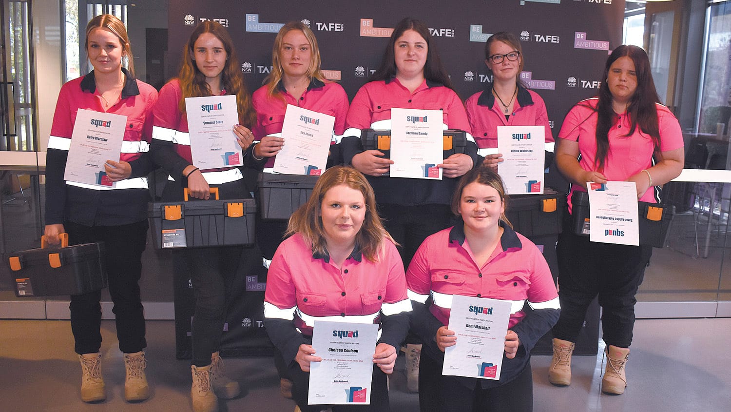Female tradies get head start