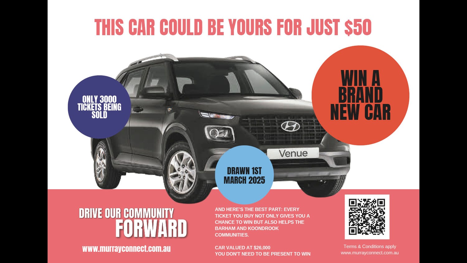 Win a Car with Murray Connect