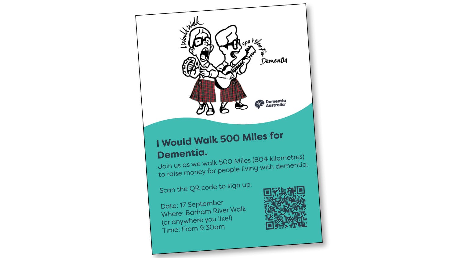 I Would Walk 500 Miles for Dementia